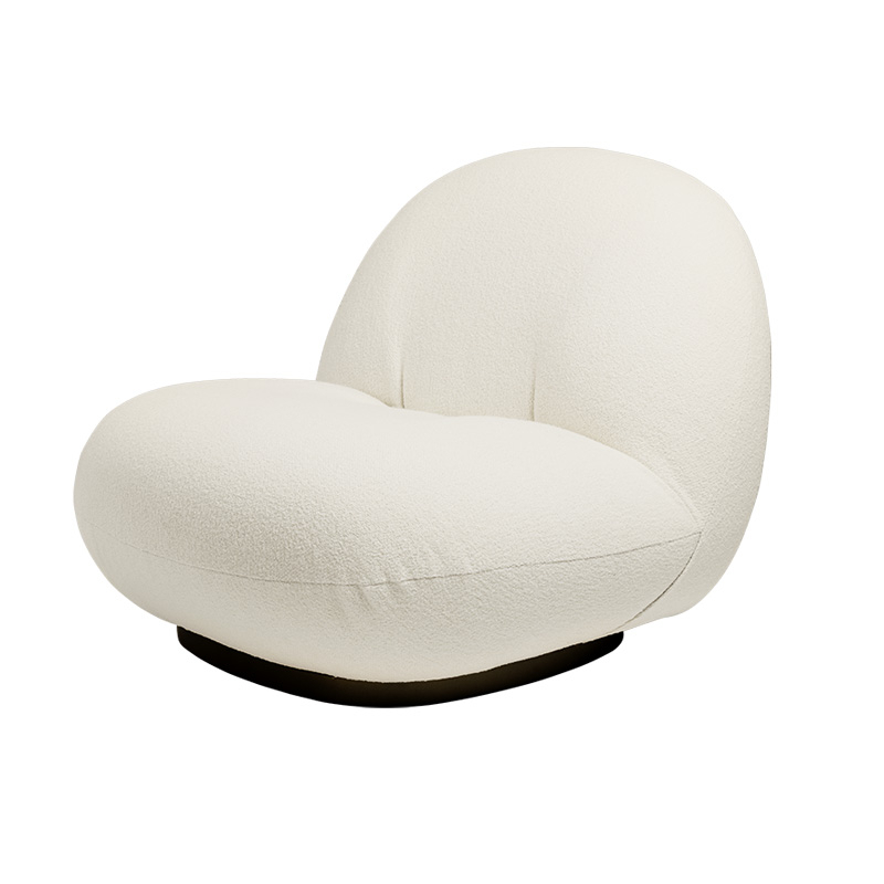 Fauteuil PACHA base fixe Harp 024 GUBI