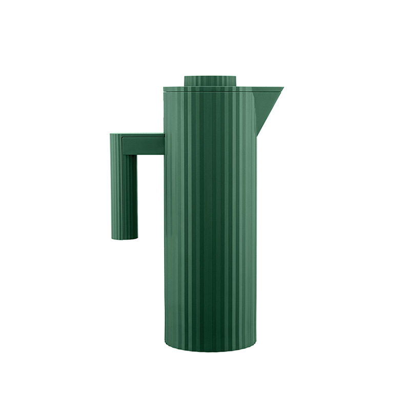 Café & Thé Pichet isotherme PLISSÉ Vert ALESSI