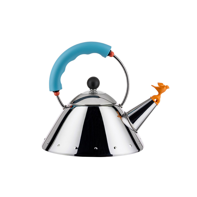 Café & Thé Bouilloire 9093/1 Bleu clair ALESSI