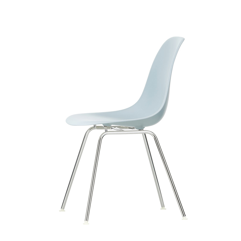 Chaise EAMES PLASTIC CHAIR DSX Gris bleuté RE VITRA