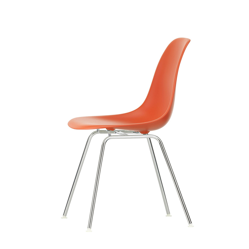 Chaise EAMES PLASTIC CHAIR DSX Rouge coquelicot RE VITRA