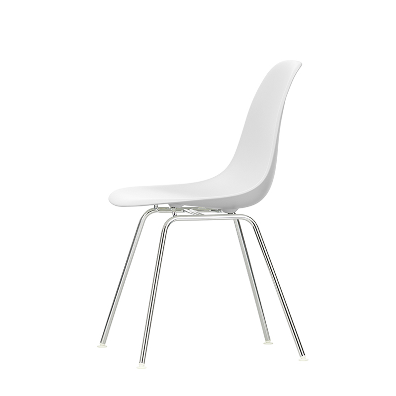 Chaise EAMES PLASTIC CHAIR DSX Cotton white RE VITRA