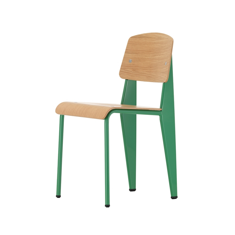 Chaise STANDARD CHAIR Prouvé Blé Vert VITRA