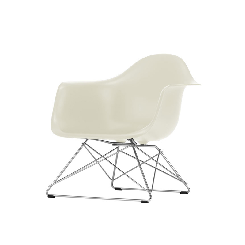 Fauteuil EAMES PLASTIC ARMCHAIR LAR Gris galet RE VITRA