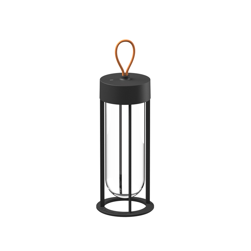 Lampe à poser IN VITRO UNPLUGGED Noir FLOS
