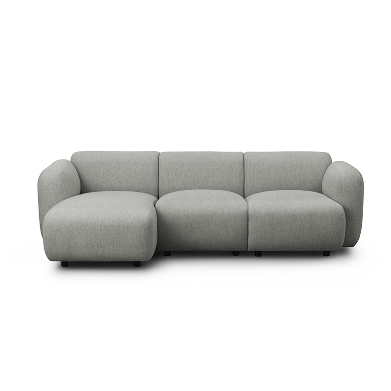 Canapé SWELL 2 places avec chaise longue Hallingdal 110 Normann Copenhagen