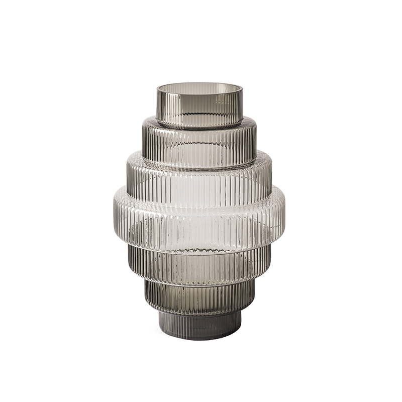 Vase Vase STEPS S Gris foncé POLS POTTEN