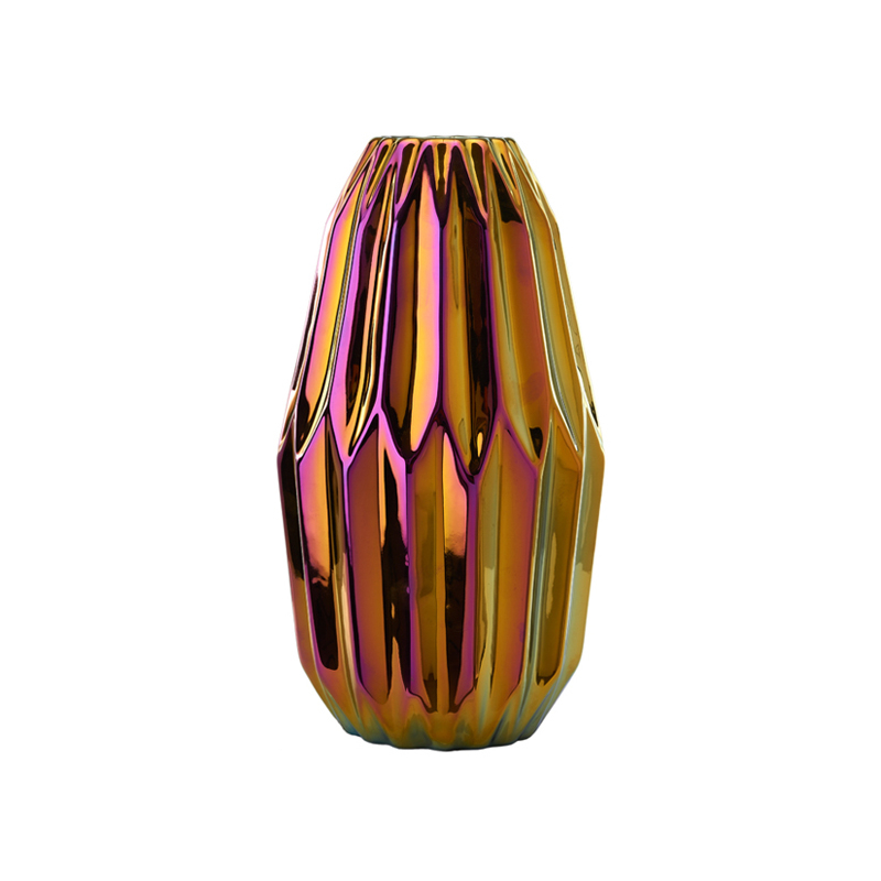 Vase Vase OILY FOLDS M Multicolore  POLS POTTEN