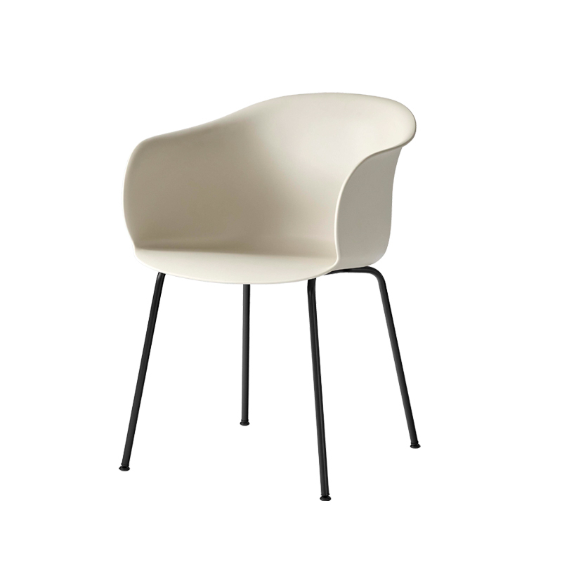 Chaise ELEFY JH28 Beige/ noir AND TRADITION