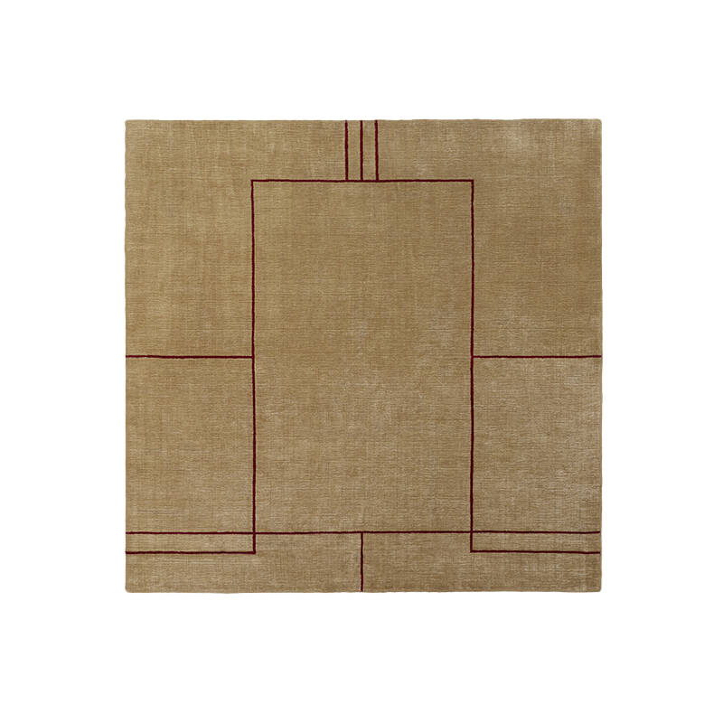 Tapis Tapis CRUISE AP11 Bombay Brun Doré AND TRADITION
