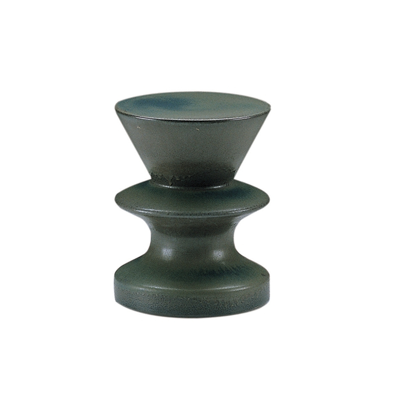 Tabouret ZEUS Bleu-brun ZANOTTA