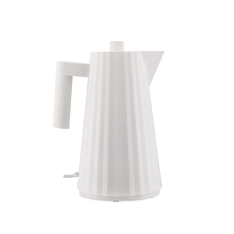 Café & Thé Bouilloire électrique PLISSÉ 1,7 L Blanc ALESSI