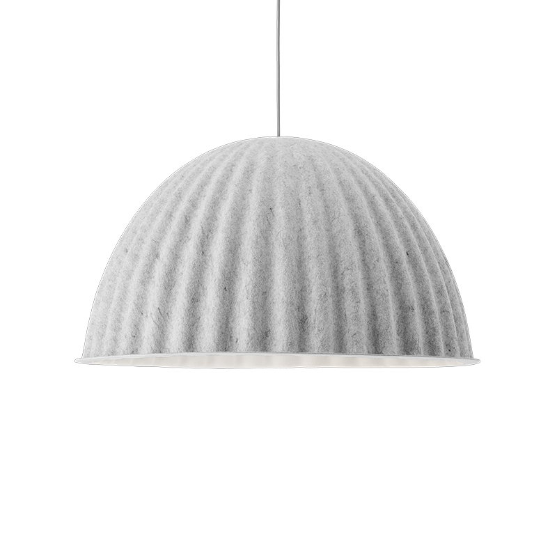 Suspension UNDER THE BELL Ø82 Blanc mélange MUUTO