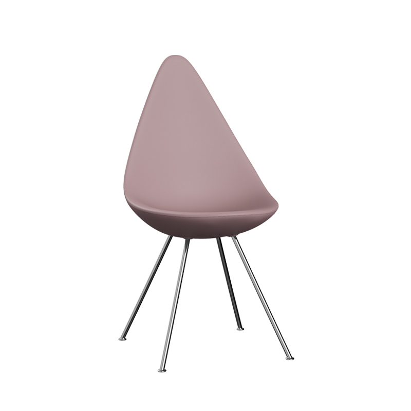Chaise DROP Rose pâle FRITZ HANSEN
