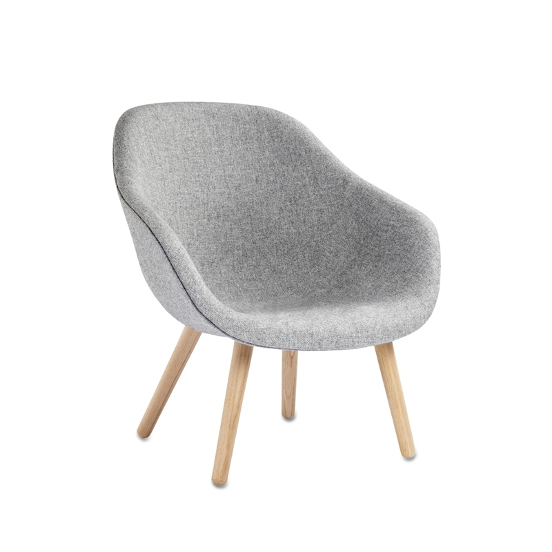 Fauteuil ABOUT A LOUNGE CHAIR AAL 82 Gris 130 HAY