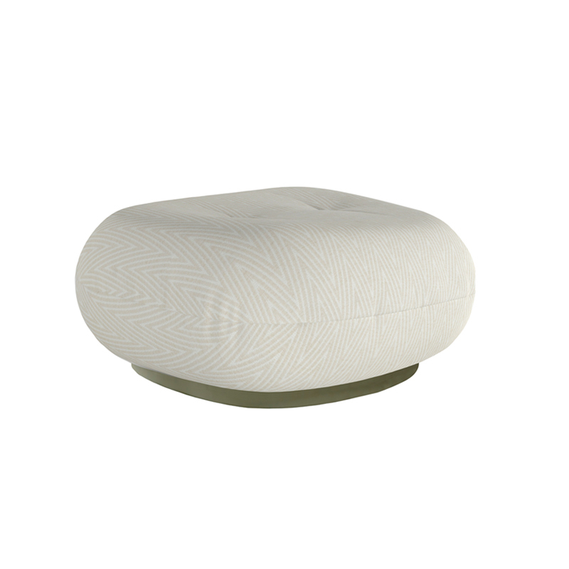 Pouf extérieur Pouf PACHA OUTDOOR pivotant Chevron Outdoor 002 GUBI