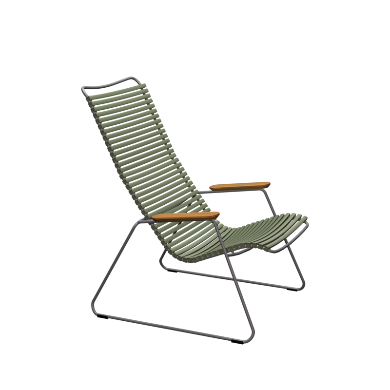 Fauteuil extérieur Fauteuil CLICK Vert olive HOUE