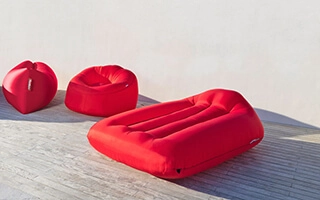 Pouf extérieur